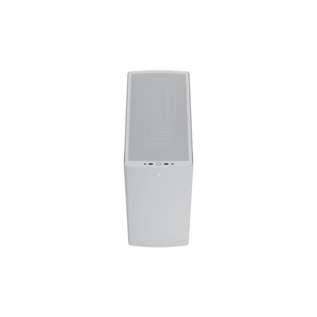Boîtier PC Moyen Tour - FRACTAL DESIGN - Define One Light TG Clear Tint - Verre trempé - Flux d'air optimisé - Blanc