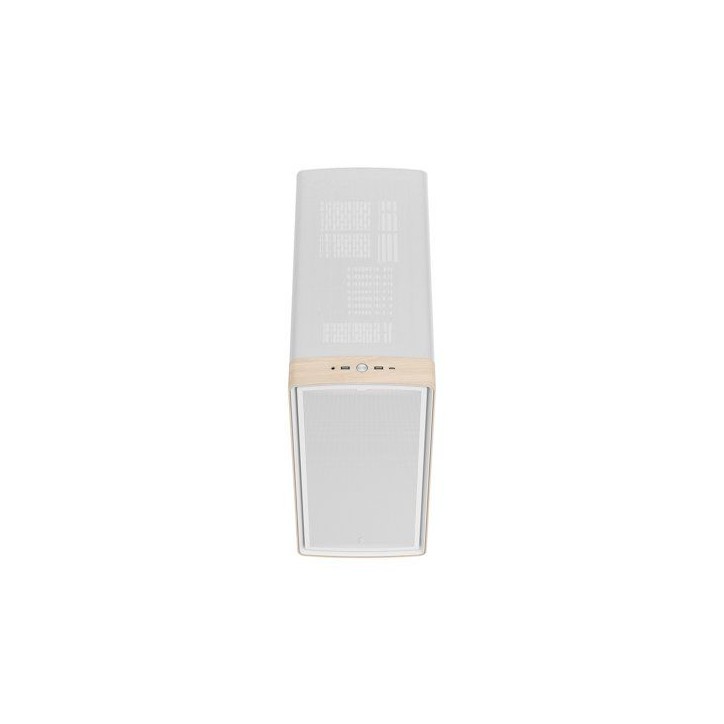 Boîtier PC Moyen Tour - FRACTAL DESIGN - Summit Chalk White Solid - Flux d'air haute performance - Blanc