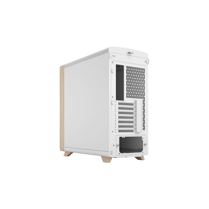 Boîtier PC Moyen Tour - FRACTAL DESIGN - Summit Chalk White Solid - Flux d'air haute performance - Blanc