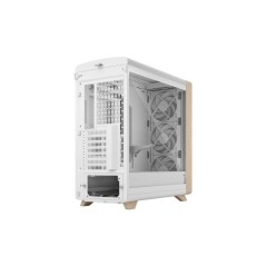 Boîtier PC Moyen Tour - FRACTAL DESIGN - Summit Chalk White TG Clear Tint - Verre trempé - Blanc