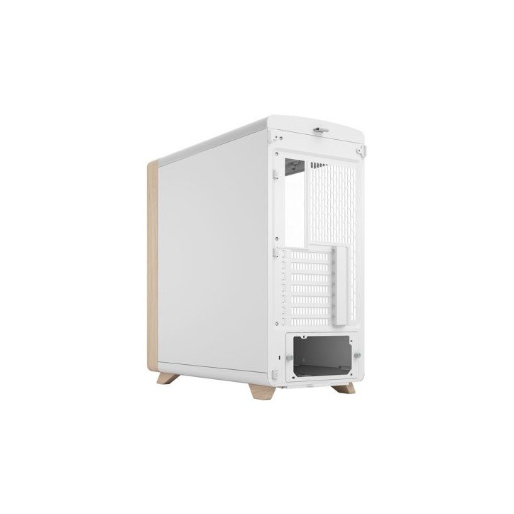 Boîtier PC Moyen Tour - FRACTAL DESIGN - Summit Chalk White TG Clear Tint - Verre trempé - Blanc