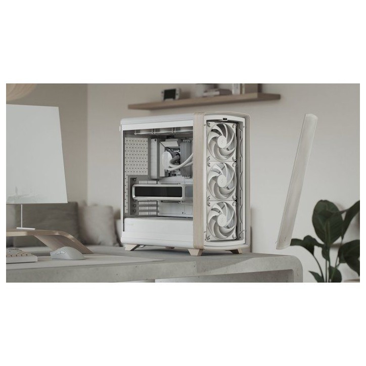 Boîtier PC Moyen Tour - FRACTAL DESIGN - Summit Black Solid - Refroidissement avancé - Noir