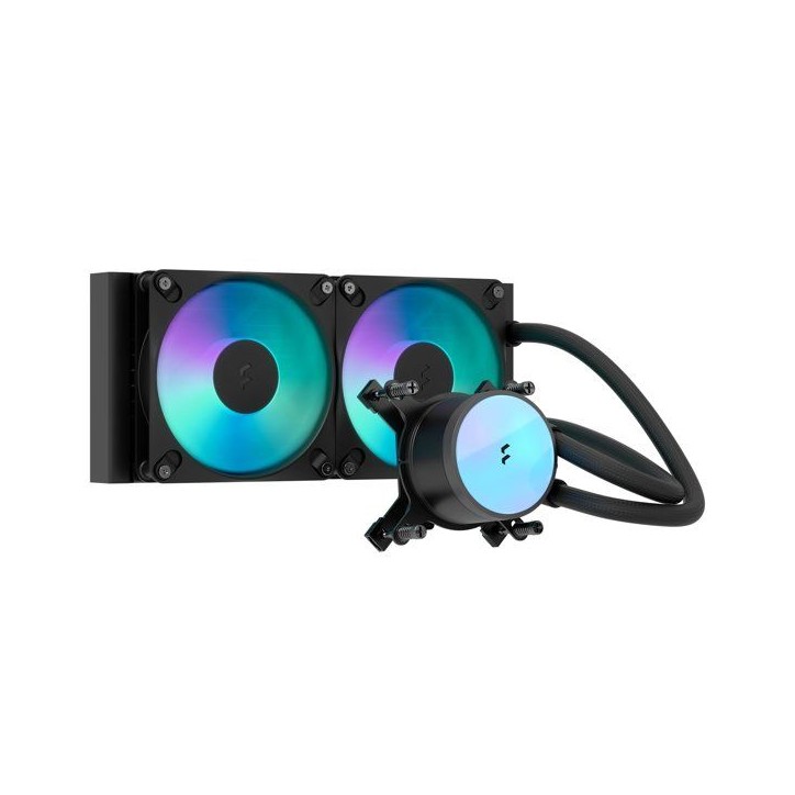 FRACTAL DESIGN - Radius 240 RGB Black - Watercooling AIO RGB - Ventilateurs 240 mm