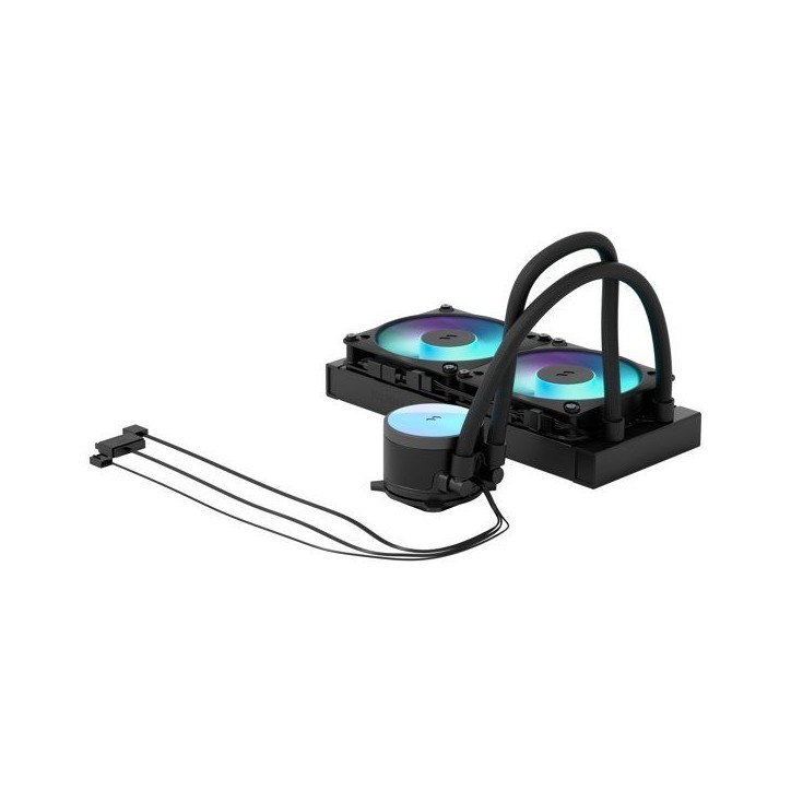FRACTAL DESIGN - Radius 240 RGB Black - Watercooling AIO RGB - Ventilateurs 240 mm