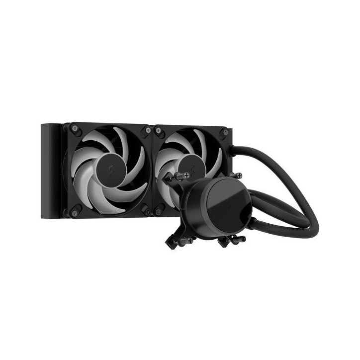 FRACTAL DESIGN - Radius 240 RGB Black - Watercooling AIO RGB - Ventilateurs 240 mm