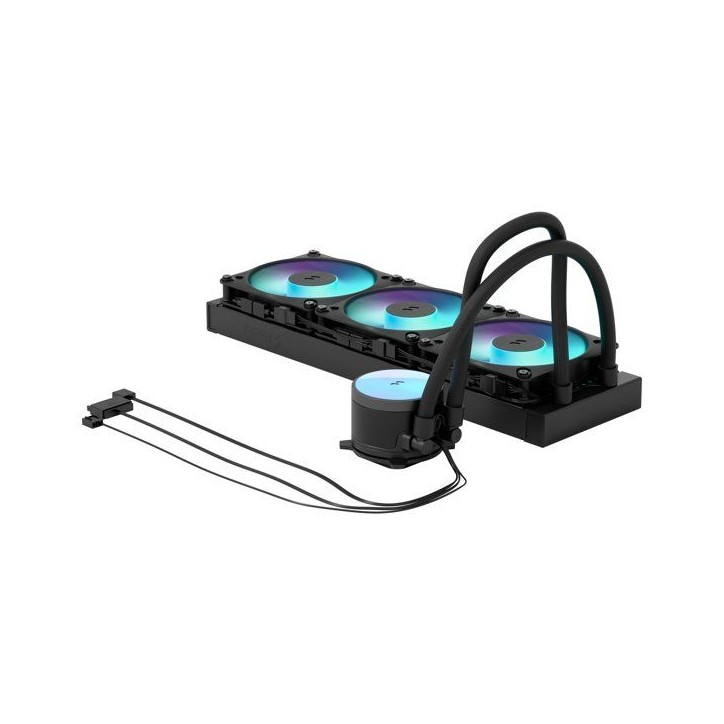 FRACTAL DESIGN - Radius 360 RGB Black - Watercooling AIO RGB - Ventilateurs 360 mm