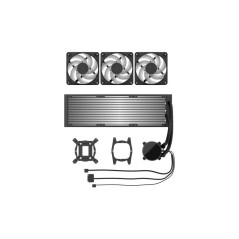 FRACTAL DESIGN - Radius 360 RGB Black - Watercooling AIO RGB - Ventila