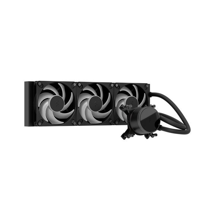 FRACTAL DESIGN - Radius 360 RGB Black - Watercooling AIO RGB - Ventilateurs 360 mm