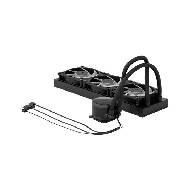FRACTAL DESIGN - Radius 360 RGB Black - Watercooling AIO RGB - Ventilateurs 360 mm
