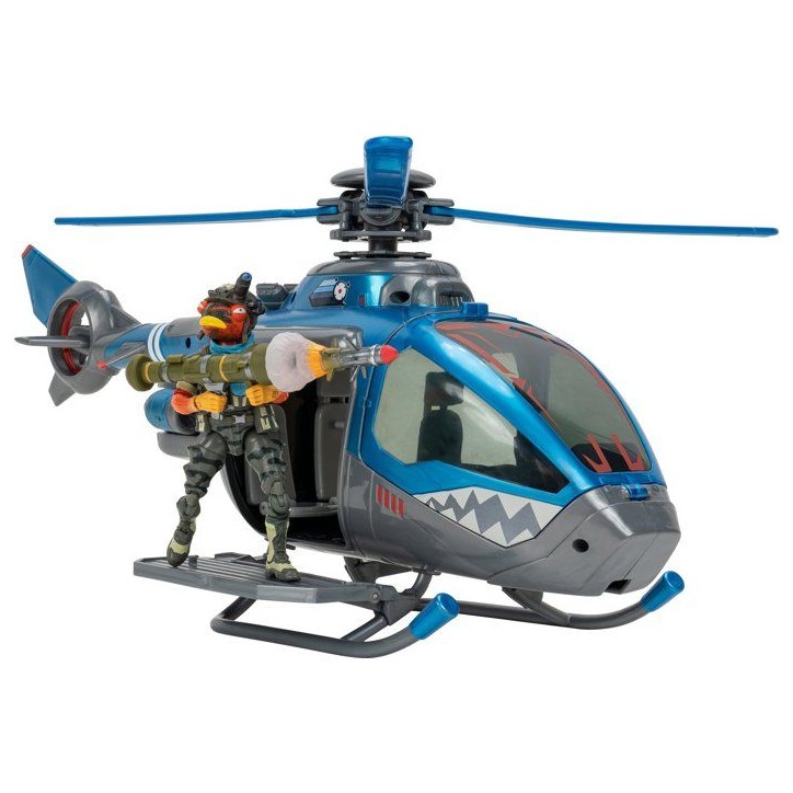 Véhicule The Choppa - FORTNITE - 50 cm - figurine Triggerfish incluse - lumières LED Véhicule The Choppa - FORTNITE - 50 cm - figurine Triggerfish incluse - lumières LED