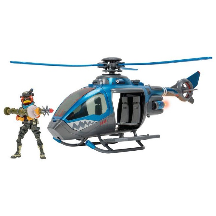 Véhicule The Choppa - FORTNITE - 50 cm - figurine Triggerfish incluse - lumières LED Véhicule The Choppa - FORTNITE - 50 cm - figurine Triggerfish incluse - lumières LED