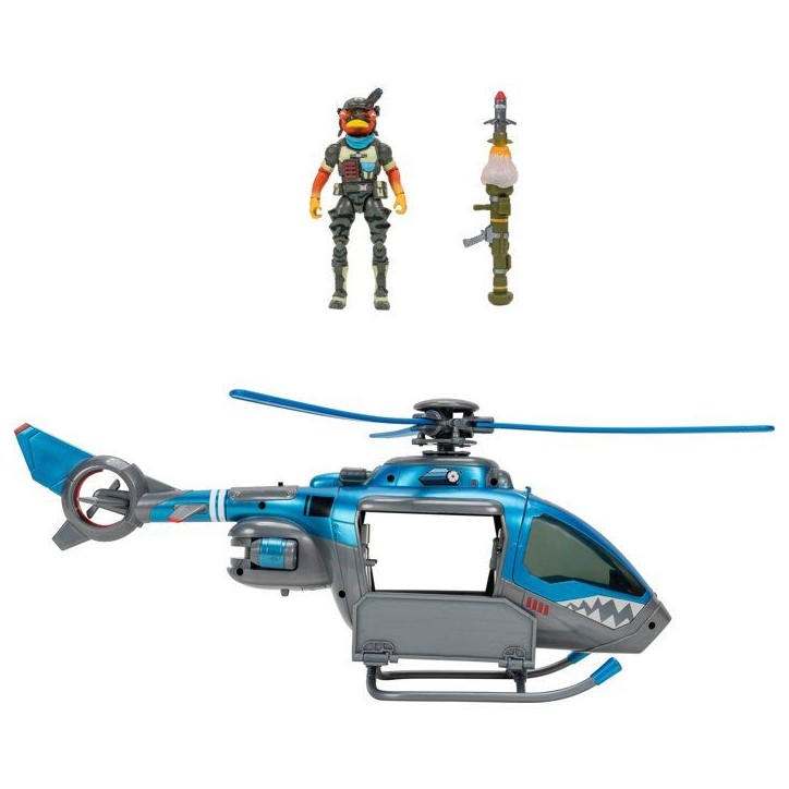 Véhicule The Choppa - FORTNITE - 50 cm - figurine Triggerfish incluse - lumières LED Véhicule The Choppa - FORTNITE - 50 cm - figurine Triggerfish incluse - lumières LED