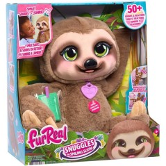Peluche interactive paresseux - furReal Friends - Snuggles - Plus de 5