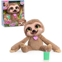 Peluche interactive paresseux - furReal Friends - Snuggles - Plus de 5