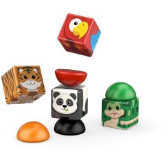 GEOMAG Magicube Blocks Stacking Jungle - Blocs magnétiques - plastiqu