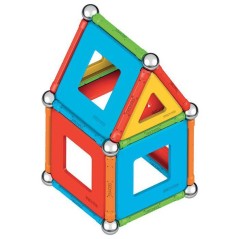 GEOMAG Supercolor Panels Recycled - Jeu de construction magnétique -