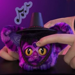 Furby Furblets Démon Saja Boy, KPop Demon Hunters, mini peluche élec