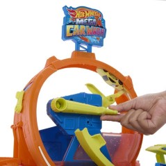 Playset - HOT WHEELS - Mega Station Lavage JHL97 - Looping 45 cm - Eau