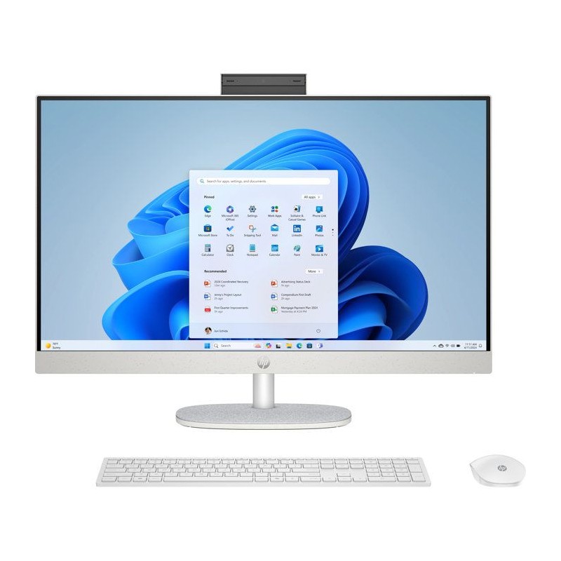PC Tout-en-un HP 27-cr0081nf - Windows 11 - 27" FHD IPS - Core i5-1334