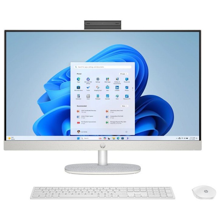 PC Tout-en-un HP 27-cr0081nf - Windows 11 - 27" FHD IPS - Core i5-1334U - RAM 8Go - Stockage 512Go SSD - Clavier et souris sans PC Tout-en-un HP 27-cr0081nf - Windows 11 - 27" FHD IPS - Core i5-1334U - RAM 8Go - Stockage 512Go SSD - Clavier et souris sans