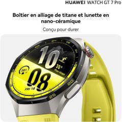 Montre connectée - Huawei - Watch GT 7 Pro - 46mm - Jaune