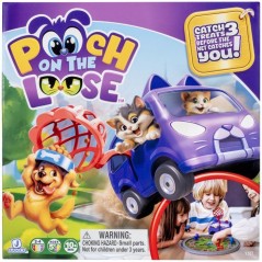 Toutou en cavale - Jeu de plateau - JAZWARES - chiots gourmands