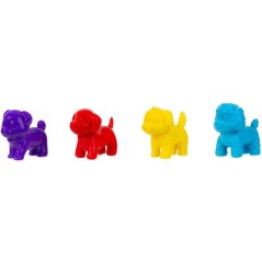 Toutou en cavale - Jeu de plateau - JAZWARES - chiots gourmands