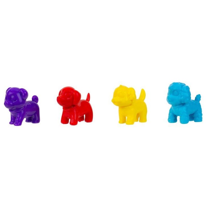 Toutou en cavale - Jeu de plateau - JAZWARES - chiots gourmands