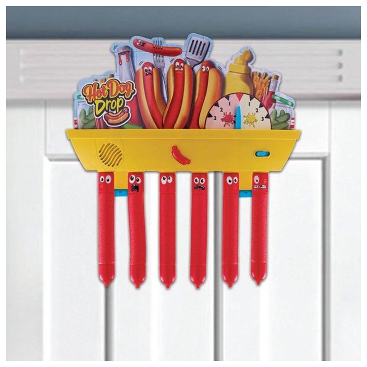 Jeu de réflexe - JAZWARES - Hot Dog Drop - mode équipe - hauteur réglable Jeu de réflexe - JAZWARES - Hot Dog Drop - mode équipe - hauteur réglable