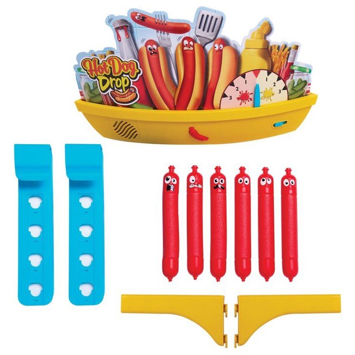 Jeu de réflexe - JAZWARES - Hot Dog Drop - mode équipe - hauteur réglable Jeu de réflexe - JAZWARES - Hot Dog Drop - mode équipe - hauteur réglable