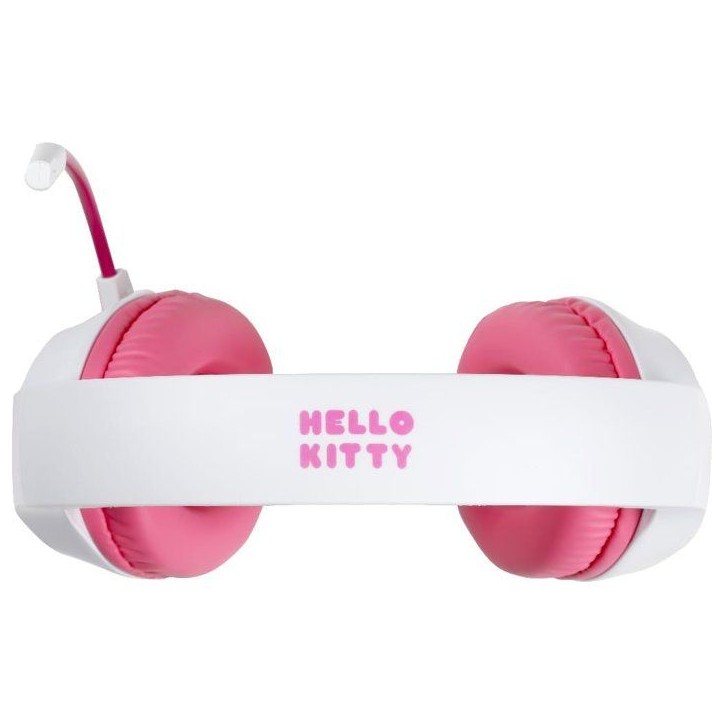Casque gaming circum-aural - Filaire - Konix - PC, PS5, Switch 2 et Xbox - Hello Kitty - Microphone - Câble 1,5 m - Blanc et ro Casque gaming circum-aural - Filaire - Konix - PC, PS5, Switch 2 et Xbox - Hello Kitty - Microphone - Câble 1,5 m - Blanc et ro