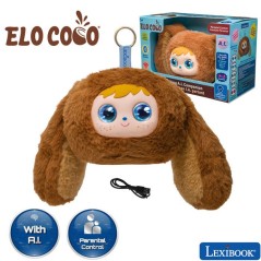 ELO-Coco® - Ma peluche parlante - Lexibook - Jouet connecté avec l'I