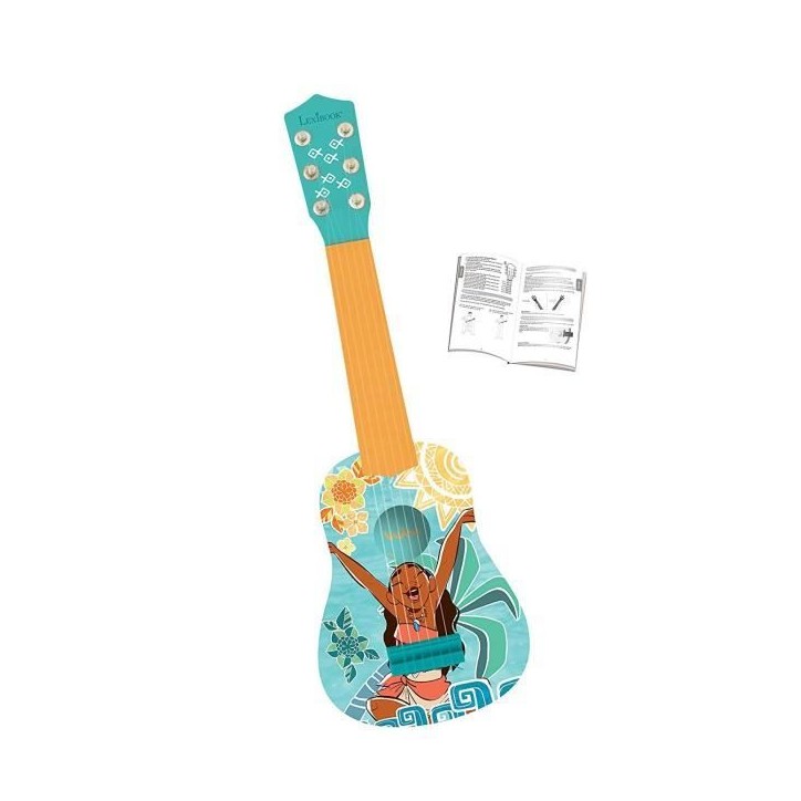 LEXIBOOK - Ma Première Guitare Vaiana - 53cm