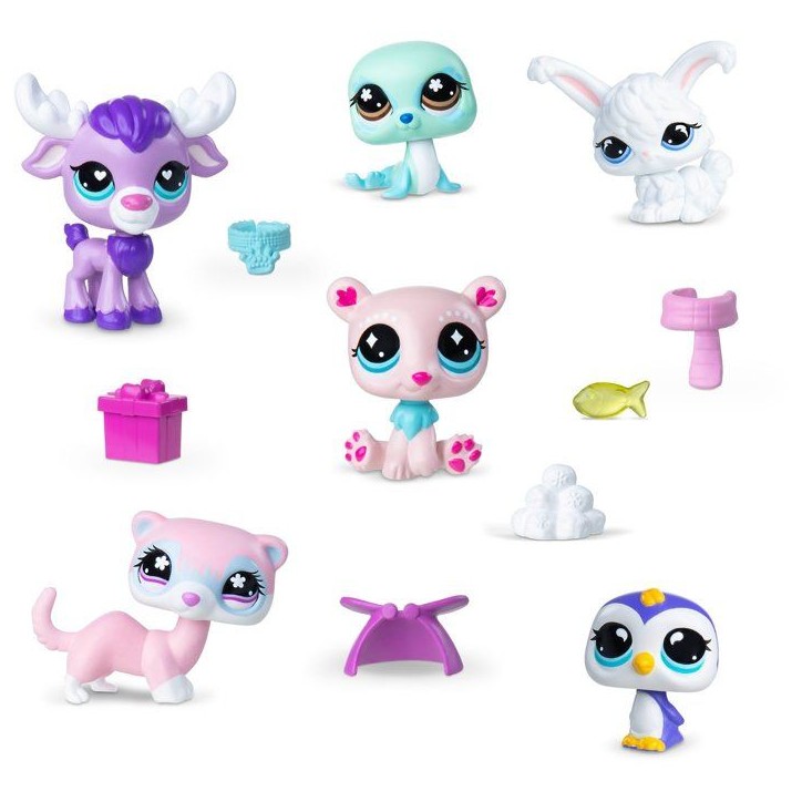 Calendrier de l’Avent - LITTLEST PET SHOP - BF01148 - 24 surprises - Figurines - Accessoires