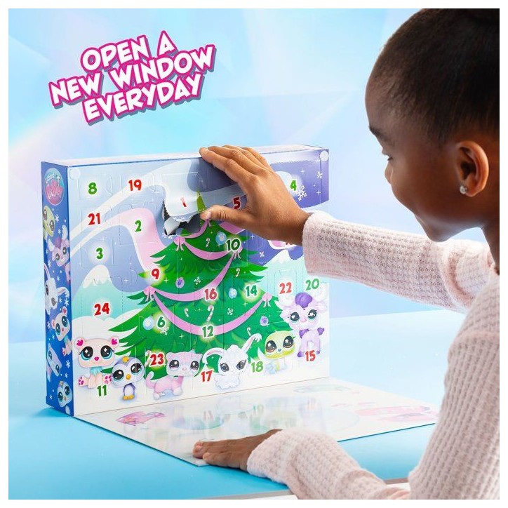 Calendrier de l’Avent - LITTLEST PET SHOP - BF01148 - 24 surprises - Figurines - Accessoires