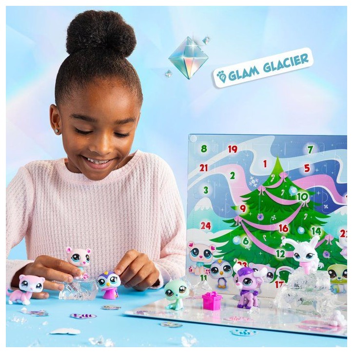 Calendrier de l’Avent - LITTLEST PET SHOP - BF01148 - 24 surprises - Figurines - Accessoires