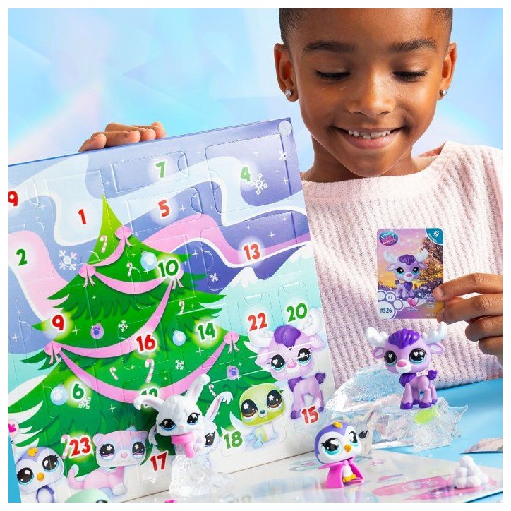 Calendrier de l’Avent - LITTLEST PET SHOP - BF01148 - 24 surprises - Figurines - Accessoires