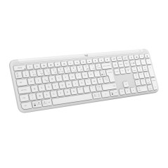 Clavier - Sans fil - Logitech - Signature Slim K950 - AZERTY - Blanc