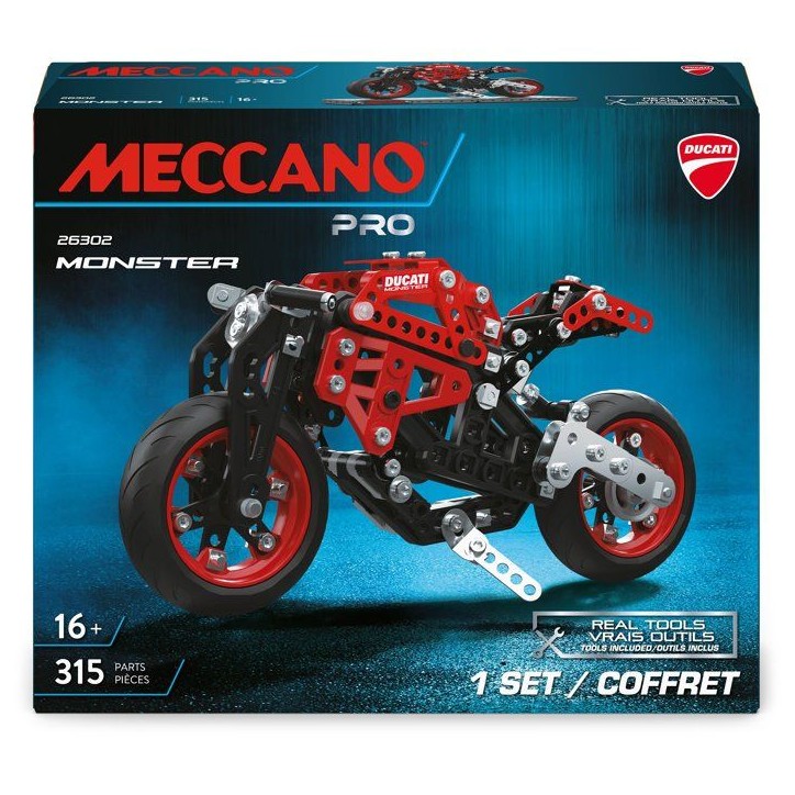 Jeu de construction - MECCANO - Pro Moto Ducati APM13108 - 315 pièces - Expert - 16 ans et +