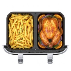Air Fryer - MEDION - P25 XXL Flex M - Grande capacité 10,8 L - Sépar