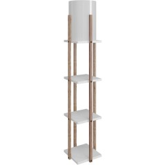 Lampadaire D BY M.RED White - Métal - Design moderne - intérieur