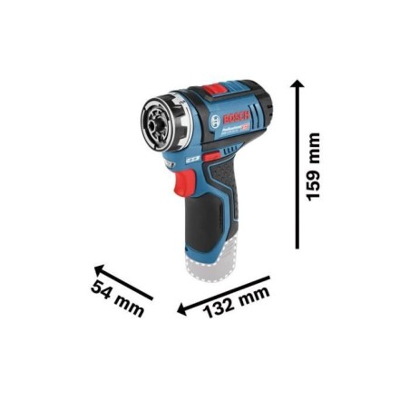 Perceuse-visseuse Bosch Professional GSR 12V-15 FC + 2 batteries 2,0Ah + Chargeur GAL 1230 - 06019F6006