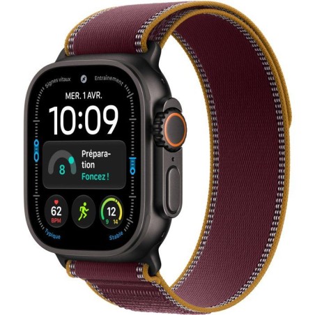 APPLE Watch Ultra 4 GPS + Cellular - 49mm - Boîtier Black Titanium -