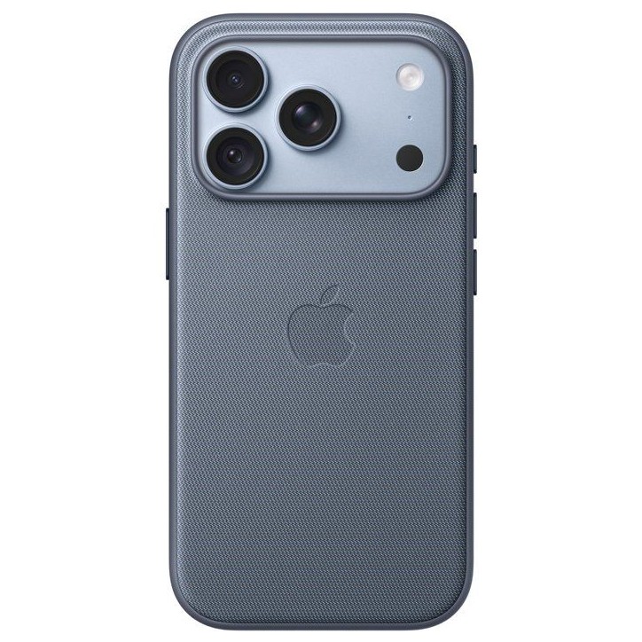 APPLE iPhone 18 Pro - Coque à tissage fin avec MagSafe - Bleu chambray