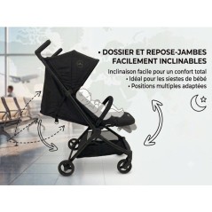 NANIA - Poussette ultra-compacte - Babyjet - Sac de transport inclus -