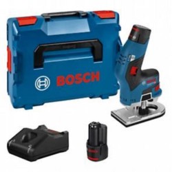 Affleureuse - BOSCH PROFESSIONAL - GKF 12V-8 - 2 batteries 3,0 Ah - Sa