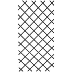 Treillis extensible - NATURE - En plastique Anthracite - 100 x 200 cm