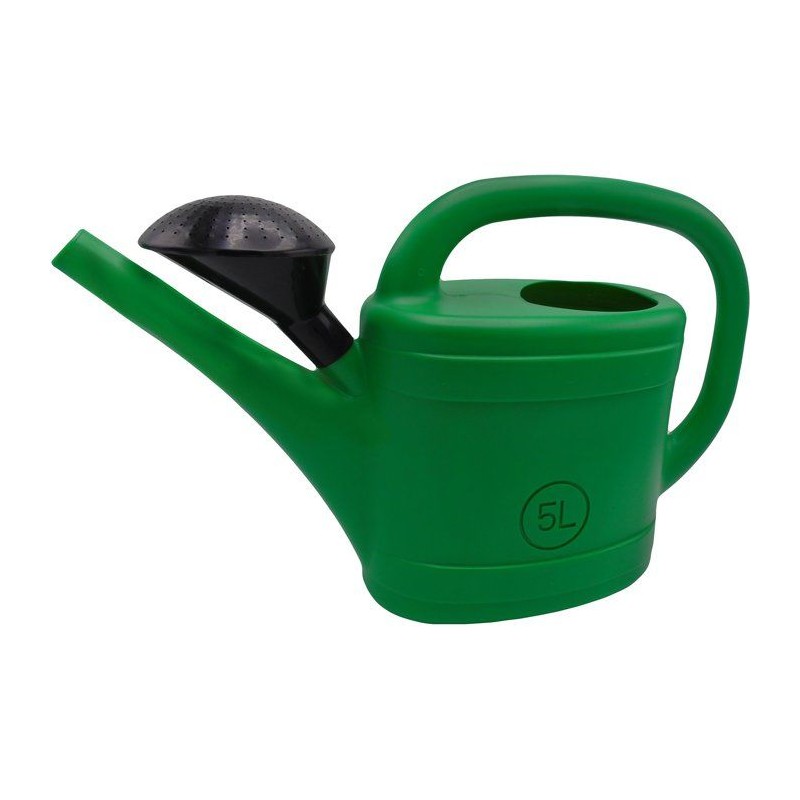 Arrosoir - NATURE - 5 L - Pomme d'arrosage - Vert