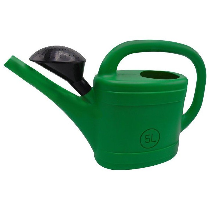 Arrosoir - NATURE - 5 L - Pomme d'arrosage - Vert