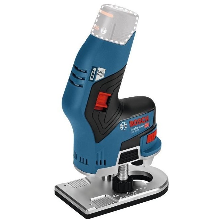Affleureuse Bosch Professional GKF 12V-8 sans batterie moteur EC sans charbon - 13000 t/min - 06016B0002 Affleureuse Bosch Professional GKF 12V-8 sans batterie moteur EC sans charbon - 13000 t/min - 06016B0002